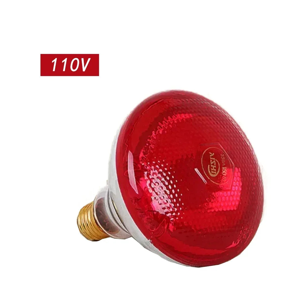 Infrared Physiotherapy Bulb 150W Heating Therapy Red Lamp Massage for Neck Ache Arthritis Muscle Joint Relaxation Pain Relief