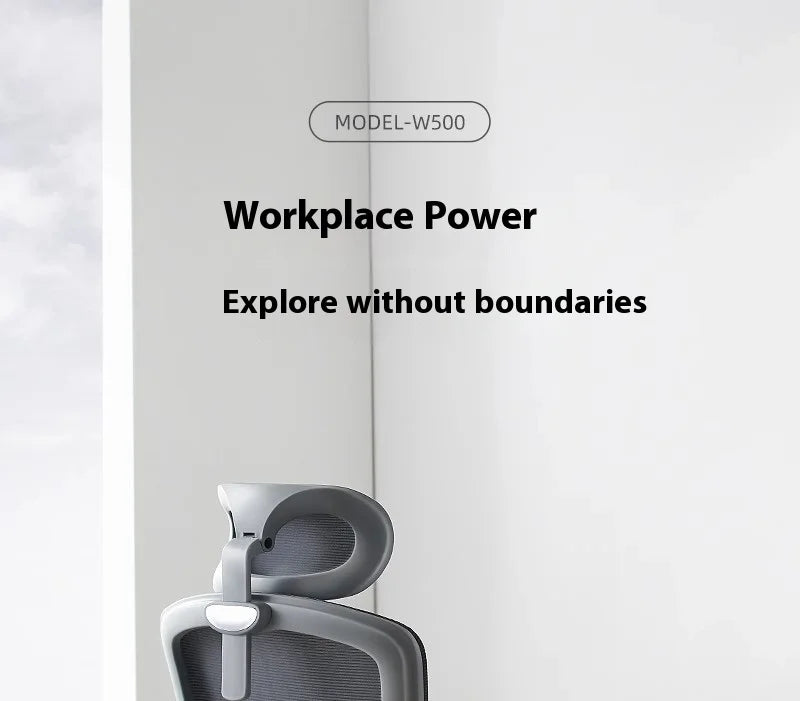 Ergonomic Office Chair Liftable Mesh Computer Chair with 4D Lumbar Support Home Office Swivel Chair with Latex Seat Cushion