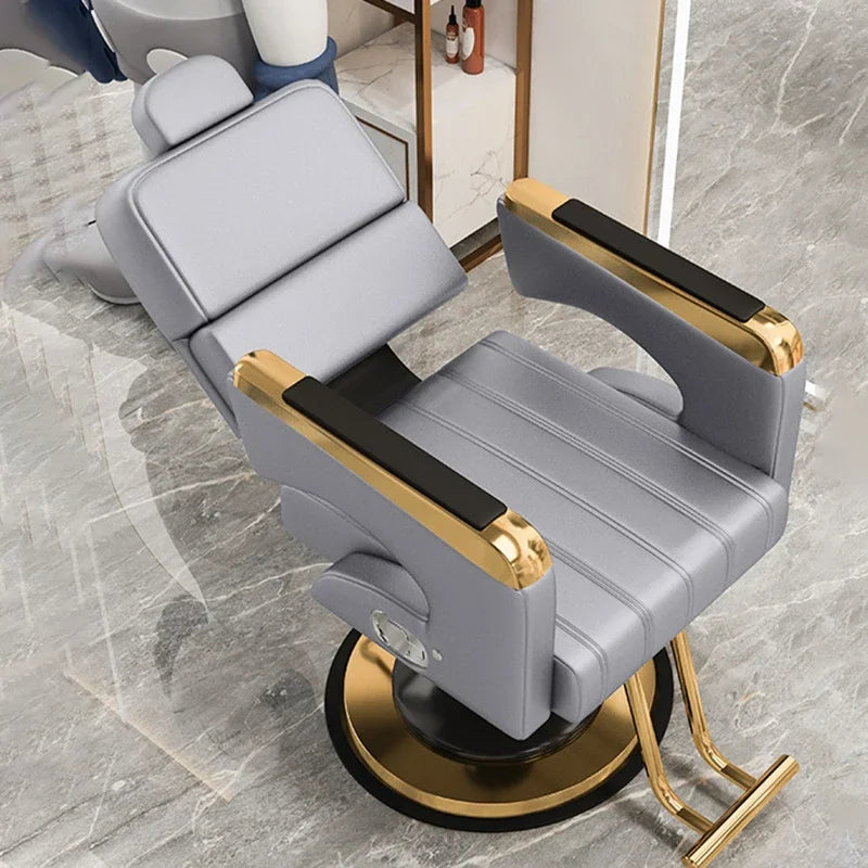 Barber Shop Barber Chair, 360° Rotatable, Hydraulic Lift Chairs, New Design, Customizable Hair Salon Store Furniture Wholesale