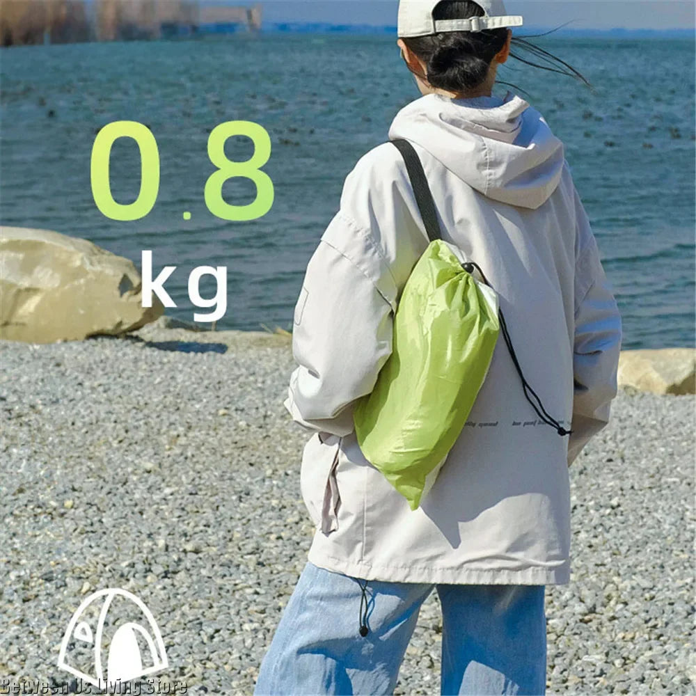 Premium Inflatable Lounger Sofa - Extra Large Anti-Roll Design for Pool, Camping & Indoor Use | Quick Blow Up Bed