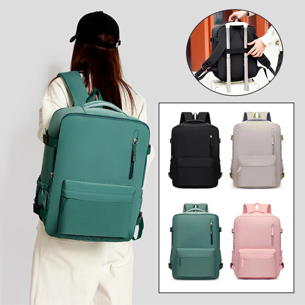 Travel Backpack Airline Approved Low-Cost Airline Solid Color Leisure Large Capacity Commuter Computer Bag Backpack