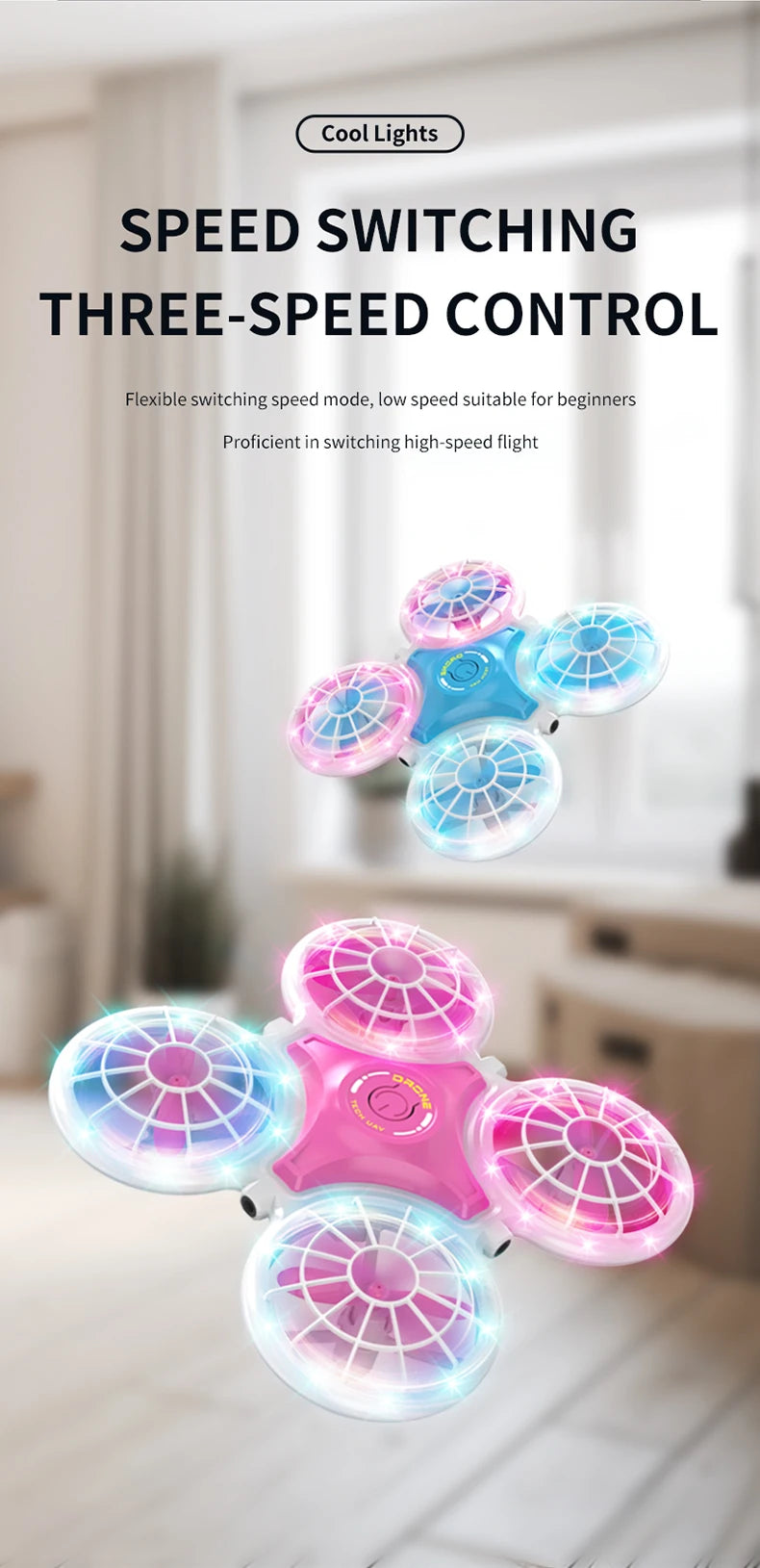 Mini Drone Flash 3D Flip 2.4G 4CH Remote Control Helicopter Altitude Hold Rc Quadcopter Aircraft Kid Toys For Children Christmas