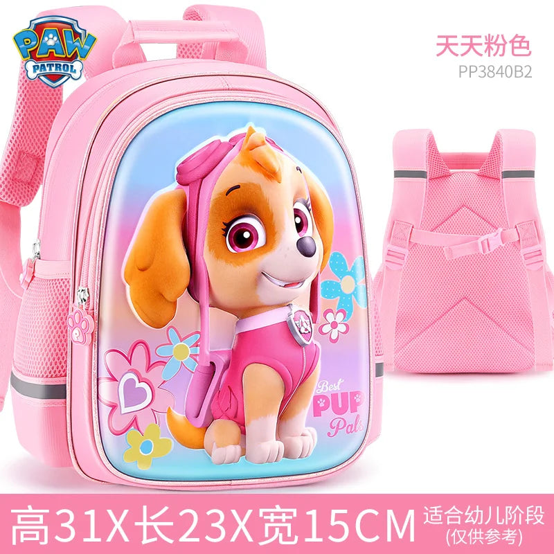 Original PAW Patrol Children School Bag Cute Dogs Fashion Boy Girl Backpack Kids Kindergarten Backpacks Chase Skye Baby Gift