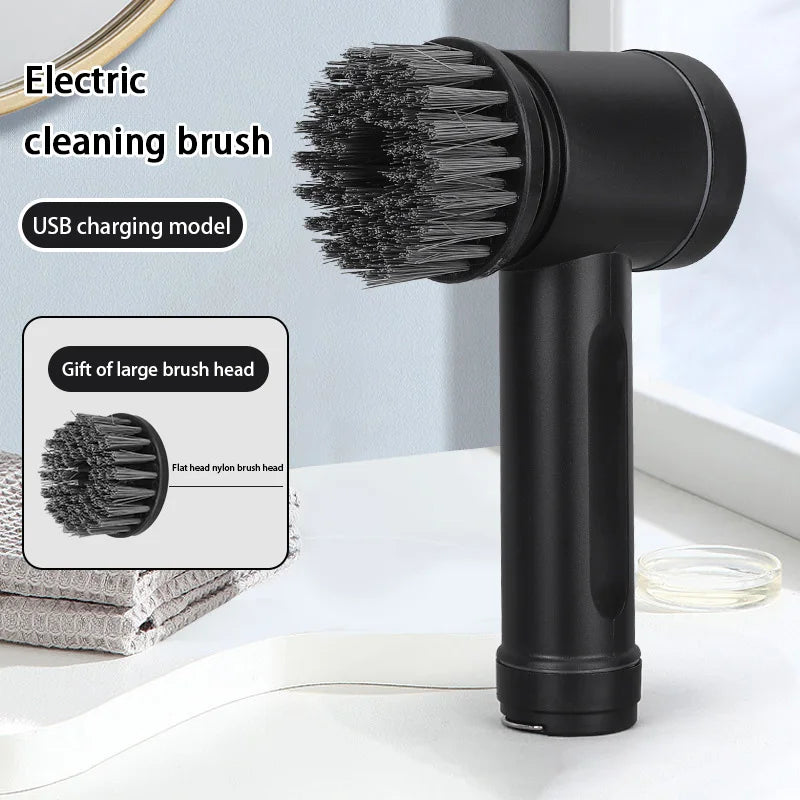 Xiaomi Electric Cleaning Brush Wireless Black High-power Multifunctional Bathroom Waterproof Portable Cleaning Brush Household