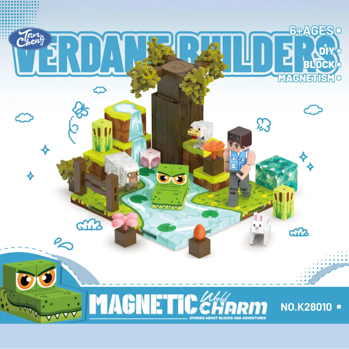 3D My Magnetic Building Blocks, DIY Learning Building Space Reasoning Toys, Birthday Gifts for Children over 6 Years Old