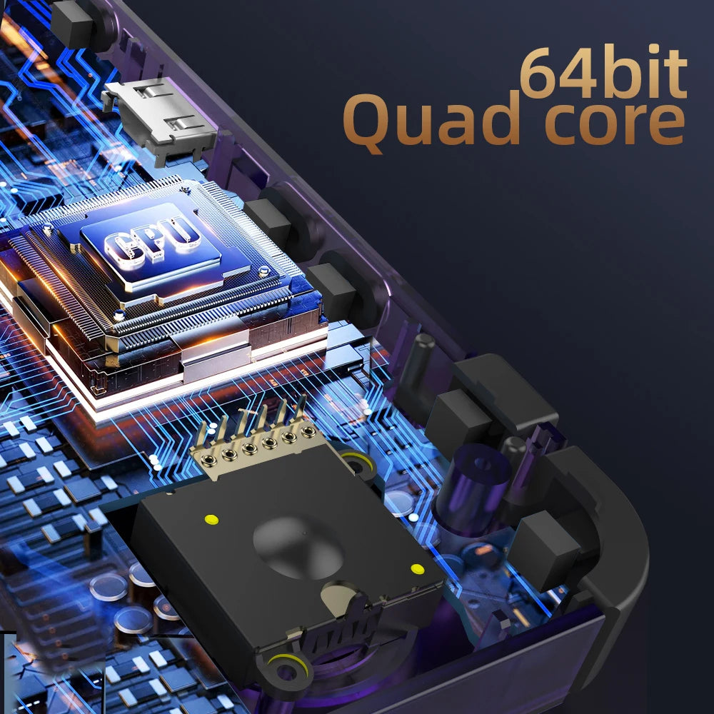 R36H open-source retro handheld game console cross-border Linux system 3.5-inch IPS full fit high-definition screen