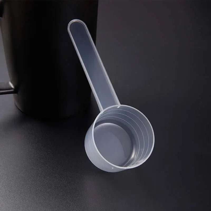 5pcs Plastic Measuring Spoons Washing Powder Spoon Plastic Gel Facial Mask Spoon Scaled Baking Tools Measuring Spoon Set