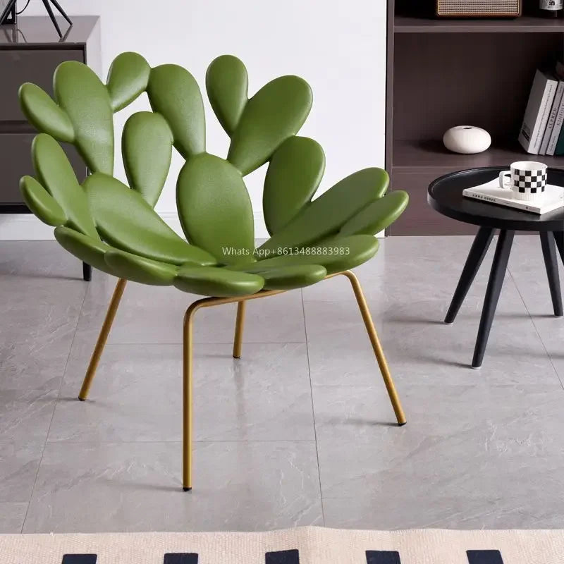 Internet Celebrity Cactus Chair  Leisure  Sofa  Modern Creative Light Luxury  Bed and Breakfast Living Room Balcony Outdoor