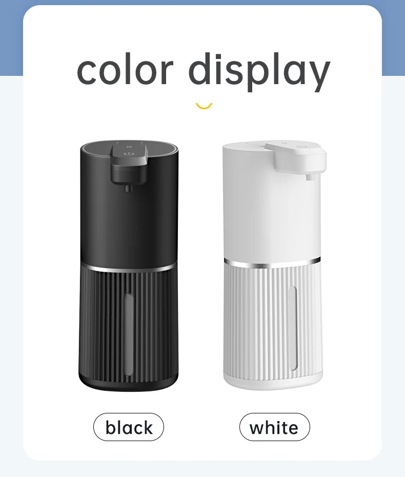 Automatic Soap Dispenser Touchless Foaming Soap Dispenser 380ml USB Rechargeable Electric Foam Soap Dispenser Drip/Foam Optional