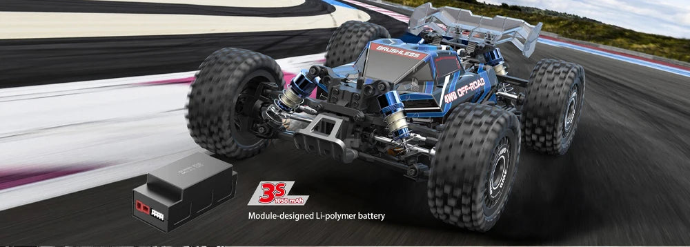 Hyper Go MJX 16207 16208 16209 16210 1/16 4WD RC Car 70KM/H Brushless  RC Racing Car Remote Control Cars Off-Road Truck Toys