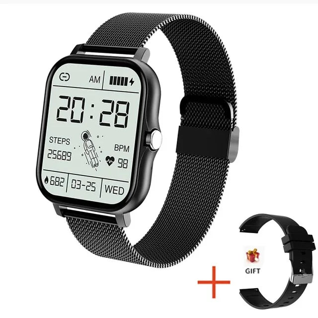 Sport Smart Watch Fitness Clock Health Monitor Waterproof Smartwatch Bluetooth Call Watches for Men Women IOS Xiaomi Huawei 2025