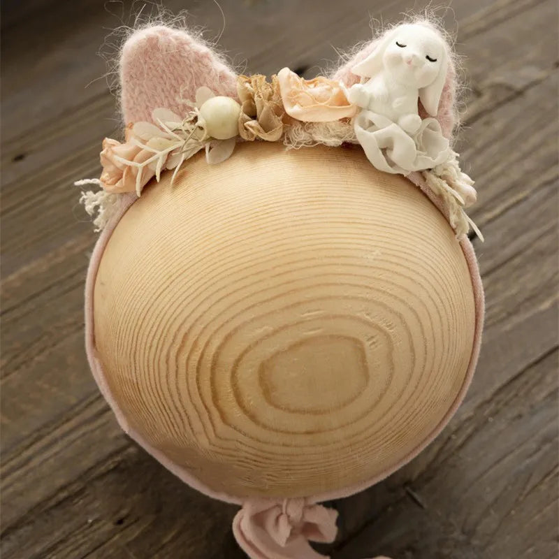❤️Newborn Photography Props Accessory Cute Manual Headband Studio Baby Photo Cartoon Ear Headwear Infant Shoot Accessories