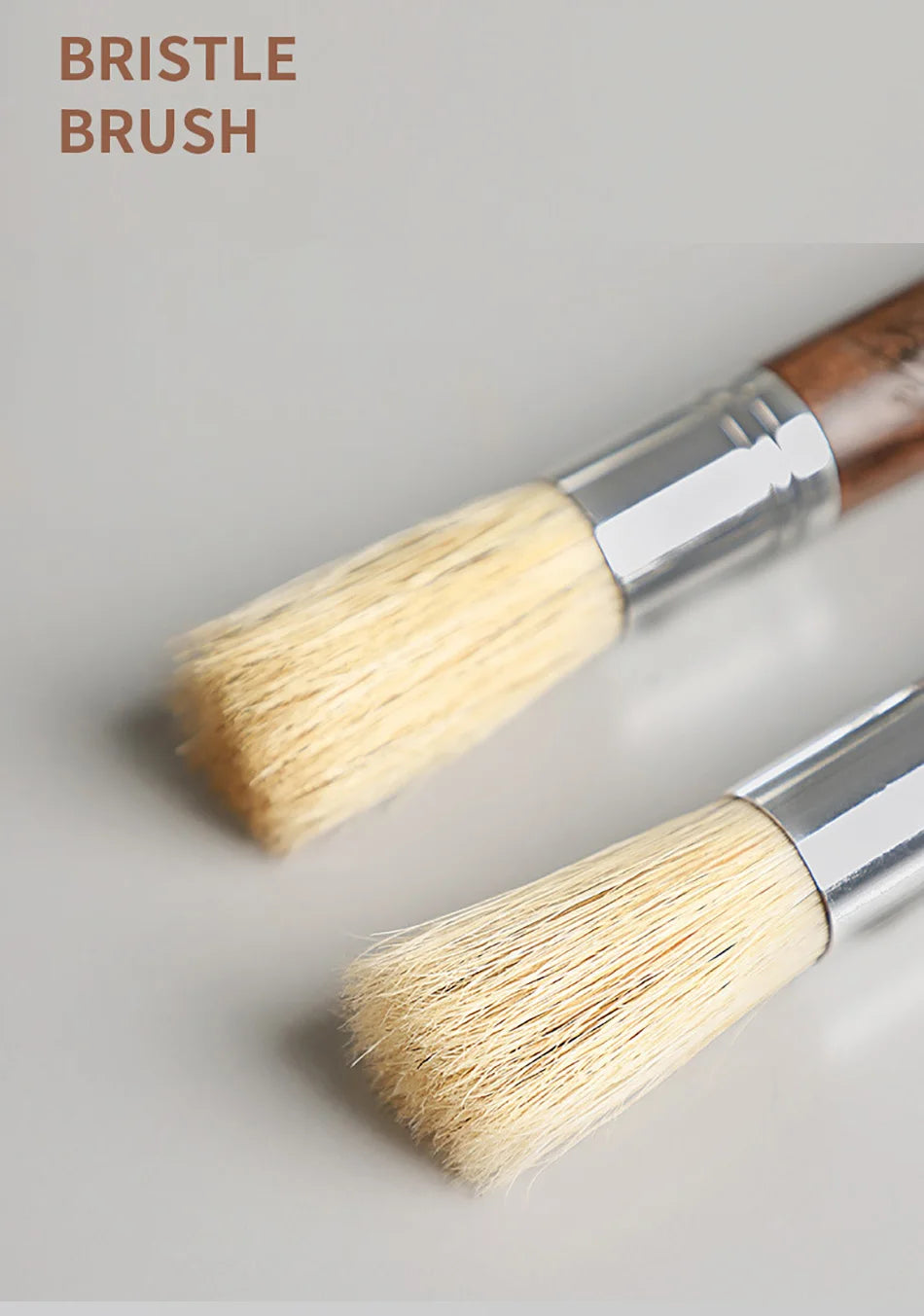 Vintage Coffee Brush Grinder Cleaning Tool Retro Barista Espresso Machine Cleaner Solid Wood Brush Coffee Machine Accessories