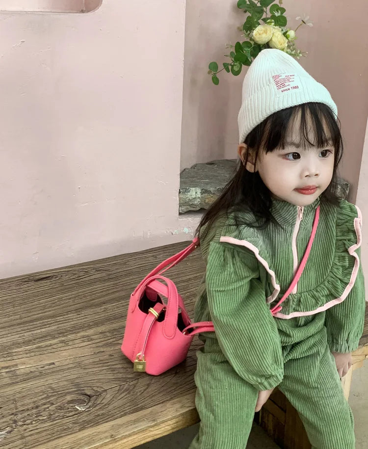 Children Messenger Bags Mother Kids Bags for Girl Pu Purse for Women Crossbody Bags Designer Bag Travel Bag Bolsos De Mujer 2024