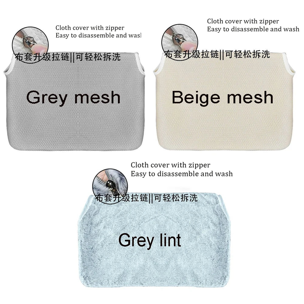 Breathable Mesh Fabric Or Lint Cloth with zipper For Cat Hammock Window Hanging Bed 52x30cm 45x30cm No frame No Cups