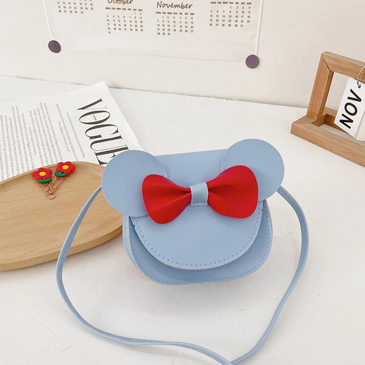 Princess Cartoon Kids Crossbody Bag Fashionable Mini Shoulder Bag for Girls Cute Small Bag