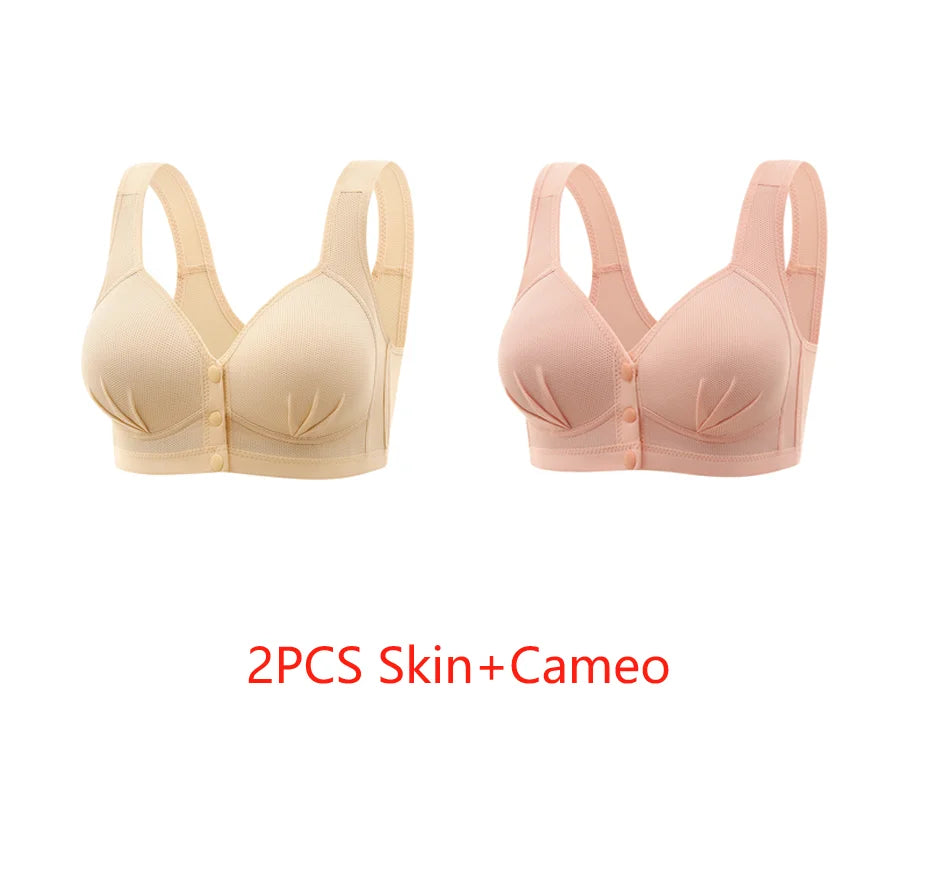 Maternity Bra Wire Free Front Closure Breastfeeding Nursing Bra Pregnant Women Sleeping Bras Gorge Allaitement