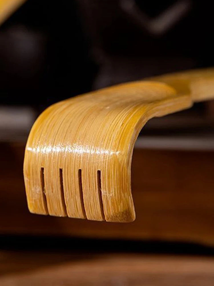 Bamboo Back Scratcher Aid Stick Scratching Massage Roller Long Wooden Body Large Stick for Men and Women Back Scratcher Massager