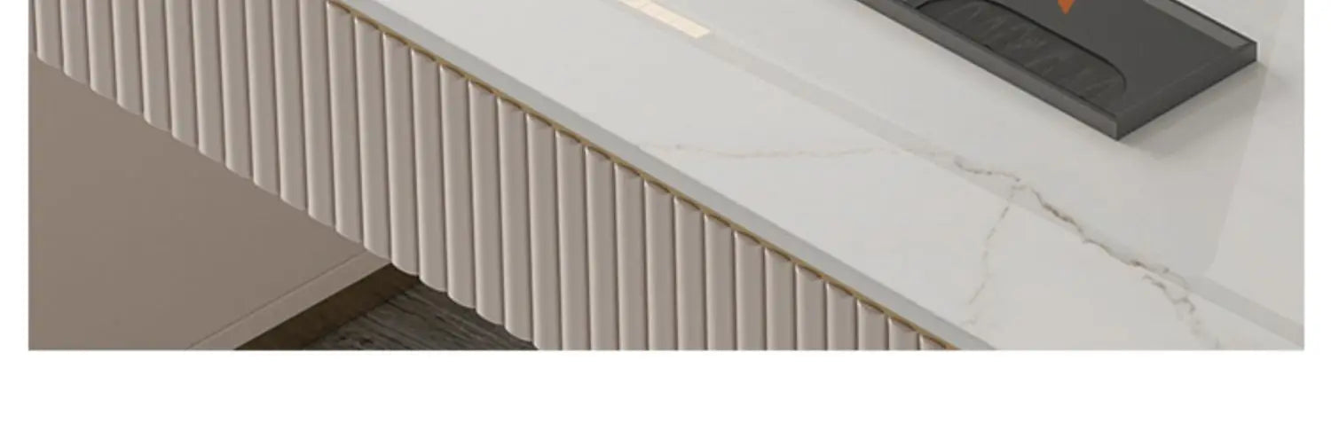 Nordic office desk with cabinets Modern high-end luxury countertop computer desk Elegant Design mesa para computador furniture