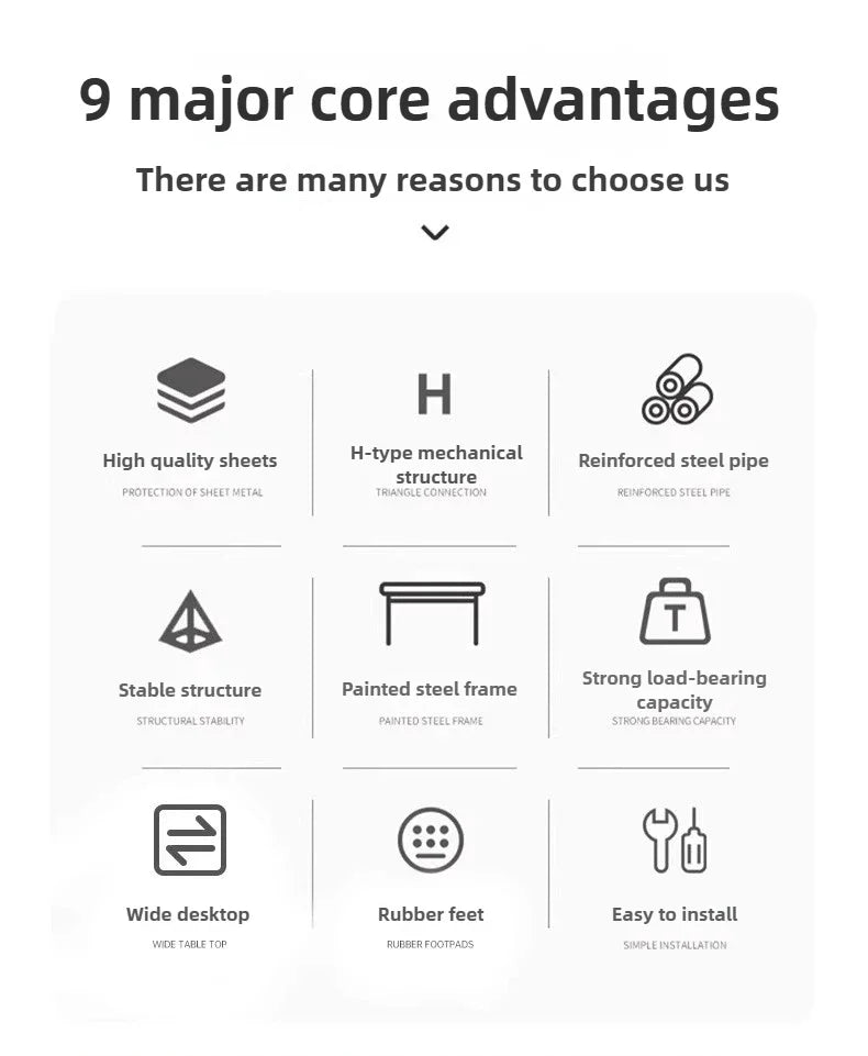 Computer desktop simple desk, home bedroom study desk, student small desk, simple rectangular office desk