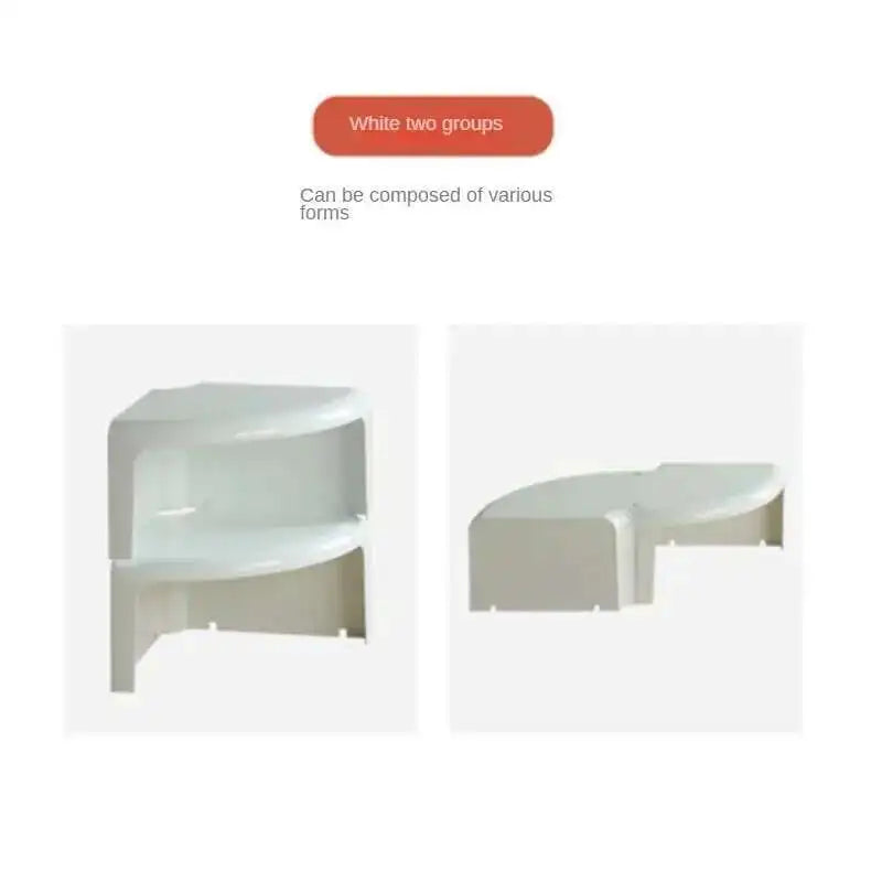 Nordic Round Color Side Table Creative ABS Plastic Coffee Tables Designer Living Room Furniture Modern Home Storage Corner Table