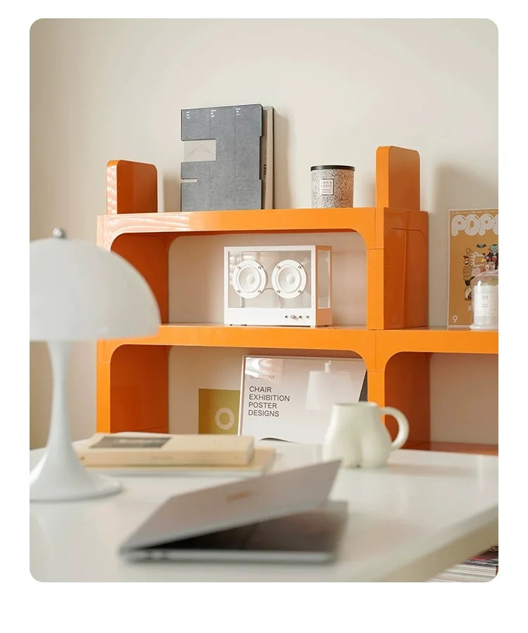 Module Modular DIY Furniture Storage Shelf Bookrack Bookshelf Bookcase Plastic ABS Customized Size Cabinet Multi-function