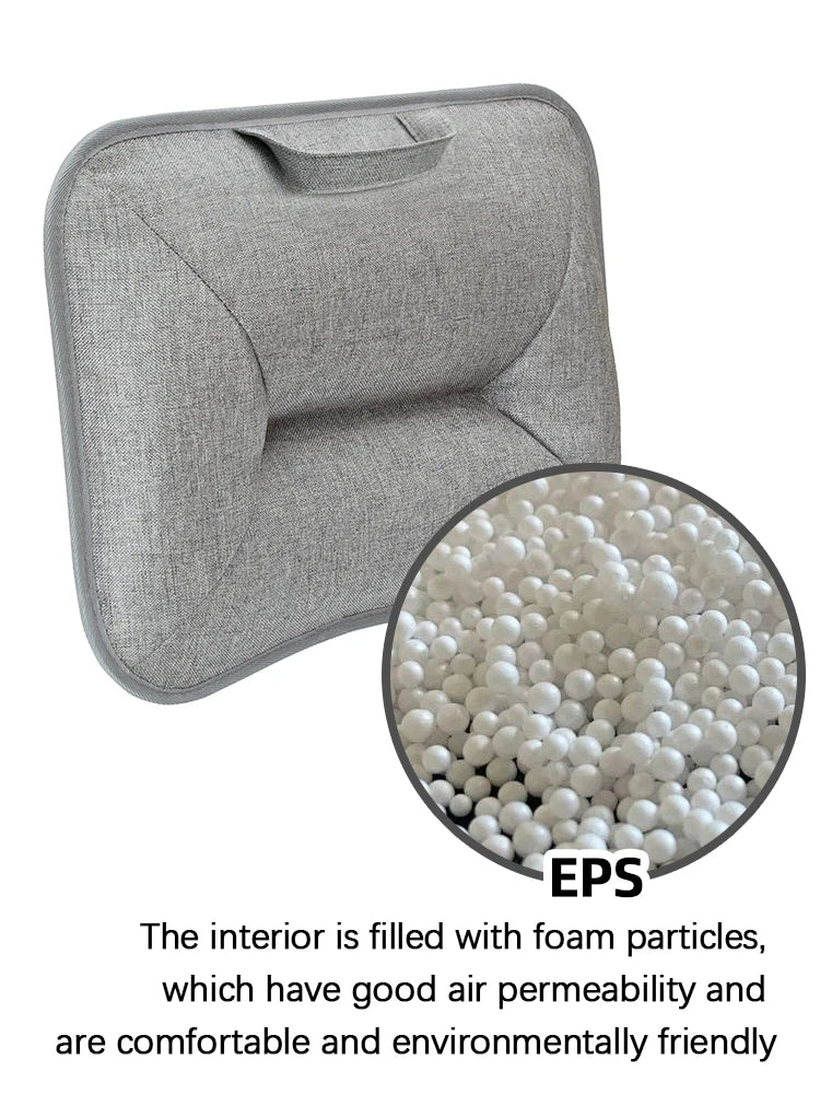 MUMUCC Multifunctional Laptop Desk With Cushion and Filled with Foam Particles, Small Pillow Table, Hard Mouse Pad Large