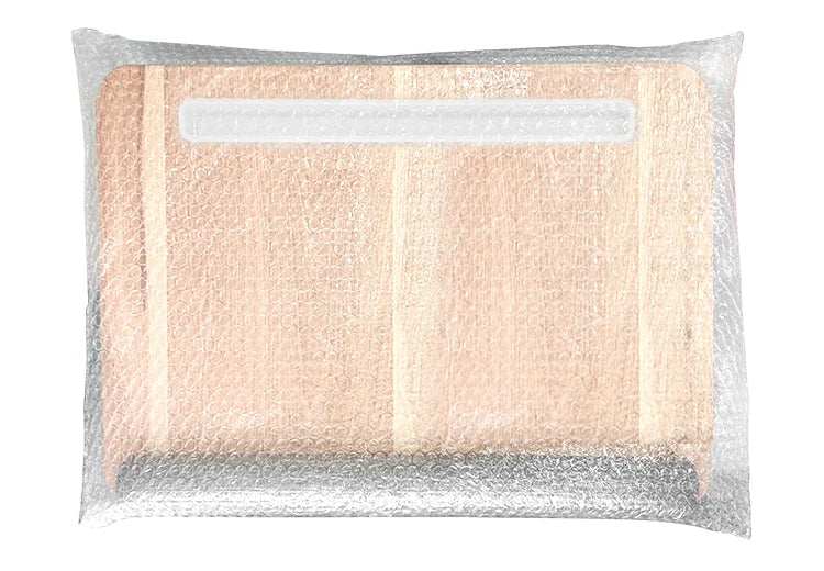 Mumucc Wooden Suspended Bed Study Table, Portable 15 Inch Laptop Desk With Handle, Sponge Cushion AND ABS Slot,Black,Khaki,Brown