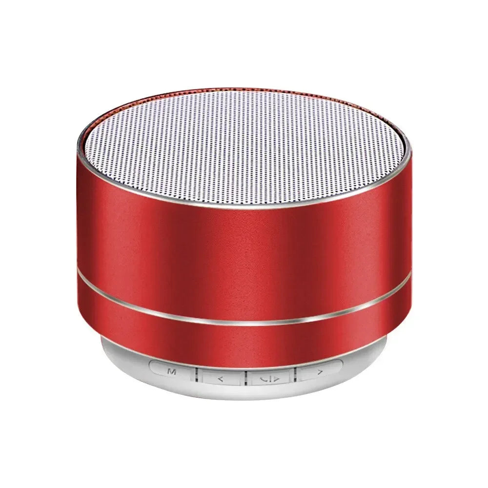 A10 Mini Bluetooth Speaker - Steel Cannon Bass, Stereo Sound, Portable for Outdoor/Gift