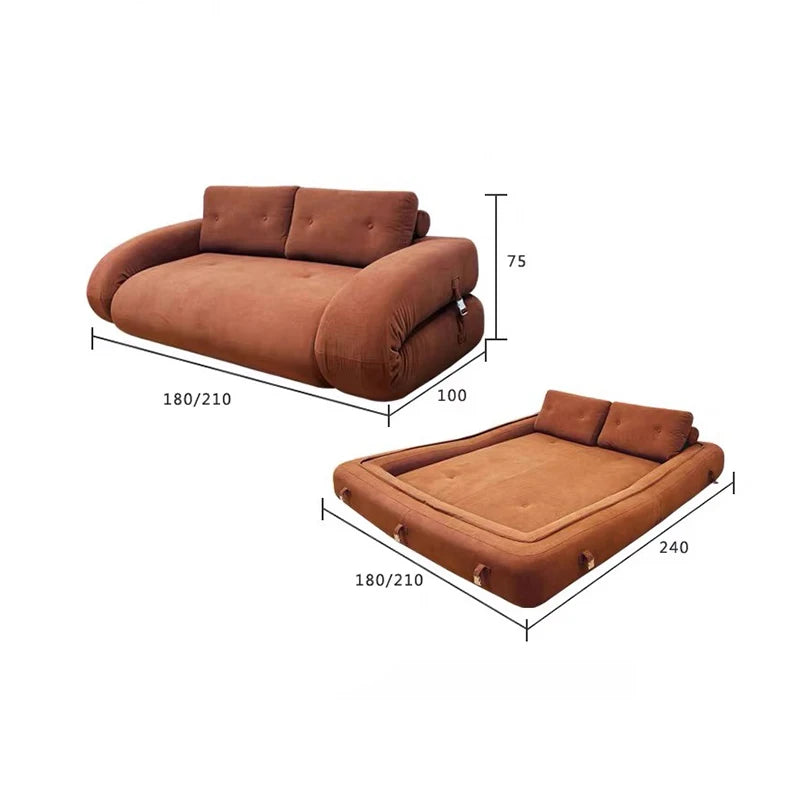 French Aesthetic Living Room Sofas Luxury Modern Multifunctional Ergonomic Living Room Sofas Elegant Premium Canapés Furniture