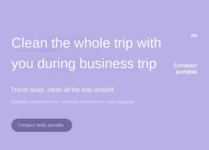 2025 Folding Washing Machine Portable Mini Dehydratable Dormitory Student Socks Underwear Panties Home Appliance Free Shipping