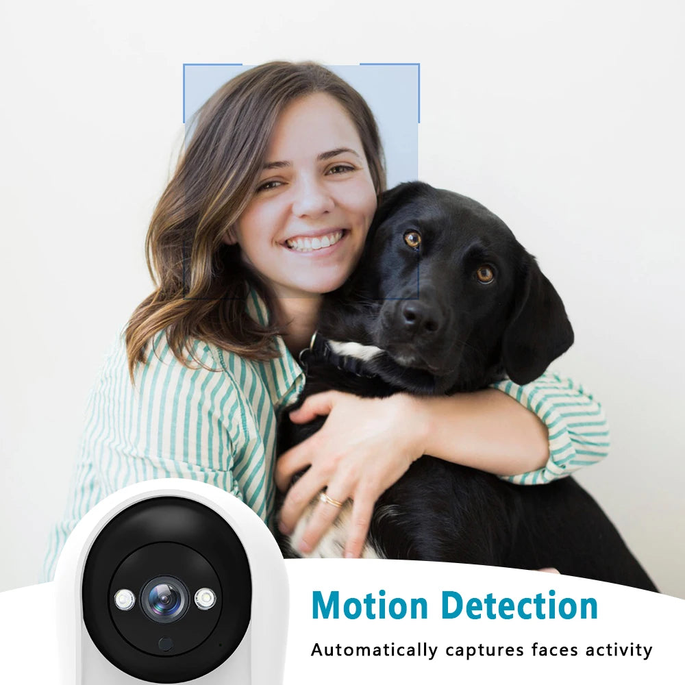 4MP 2K PTZ Wifi Camera Video Call with 2.8 Inch IPS Screen Baby Cry Sound Detection Security IP Camera 3MP Baby Monitor iCSee