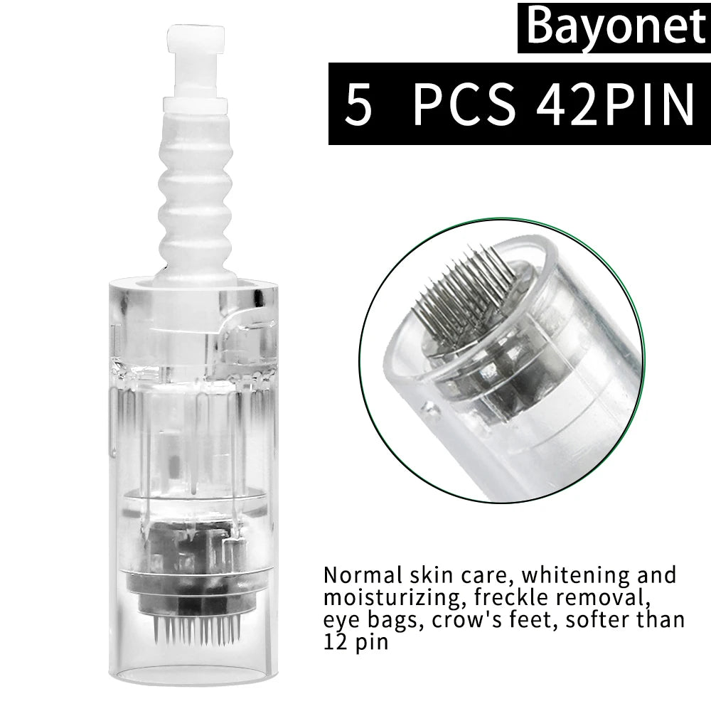 Dermapen Needle for Dr.imp pen Needle Pen 9Pin / 12Pin / 36 Pin Bayonet Screw Port for MYM Microneedling Electric Tattoo Machine