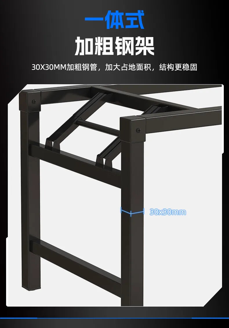 Modern Folding Computer Desk Light Designer Standing Gaming Office Desk Height Adjustment Bureaux De Chambre Furnitures