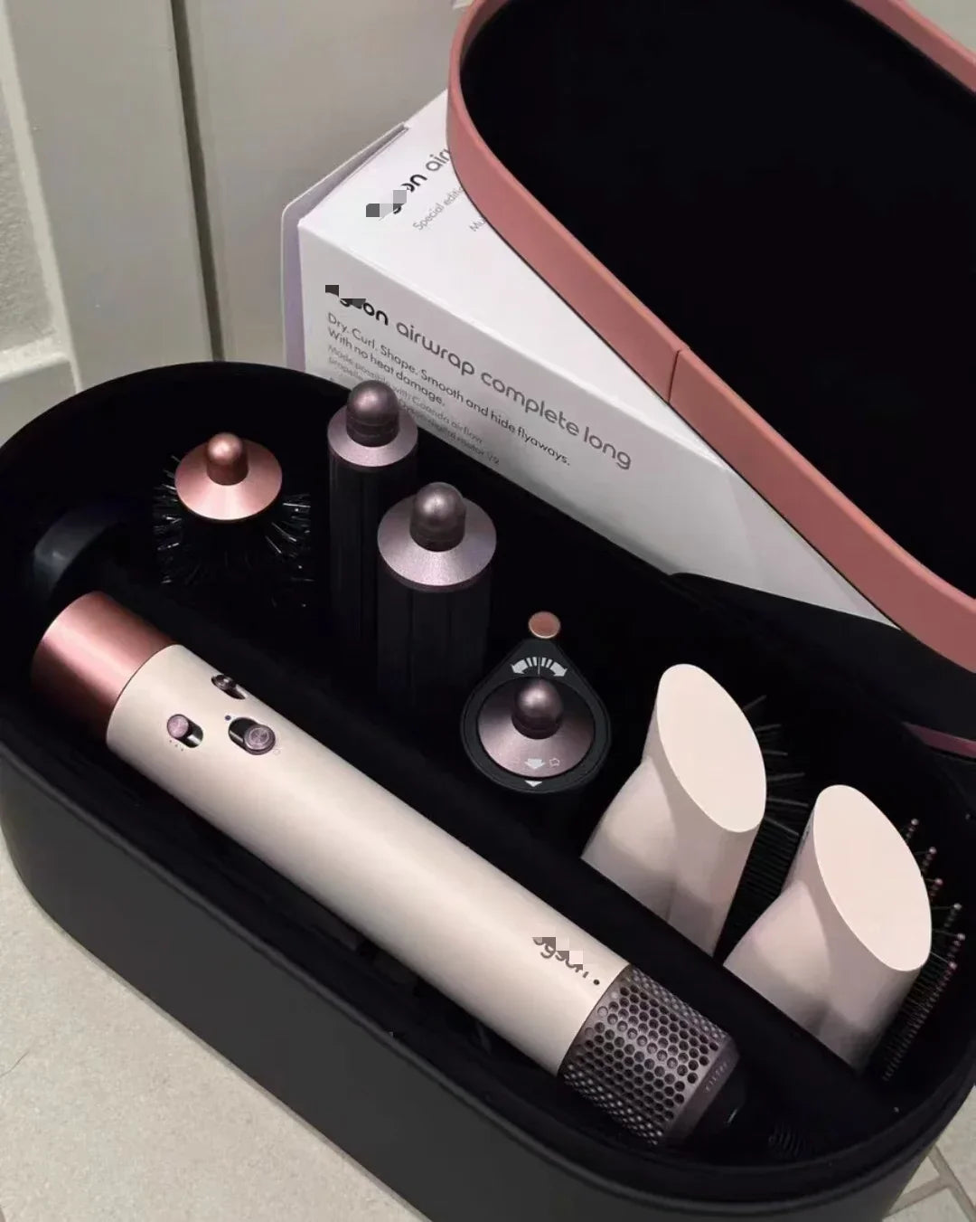 Curling Iron Wearing Hair Dryer Hot Comb Air Professional Curling Iron Hair Straightener Spazzola Capelli 다이슨 HS05 Cepillo