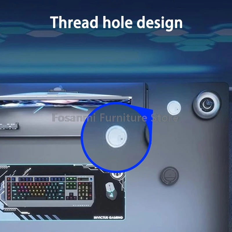 Compact Office Desk and Chair Set Computer Ergonomic Mesh Chair Table for Gaming Writing Modern Home Furniture Desks Chairs Sets