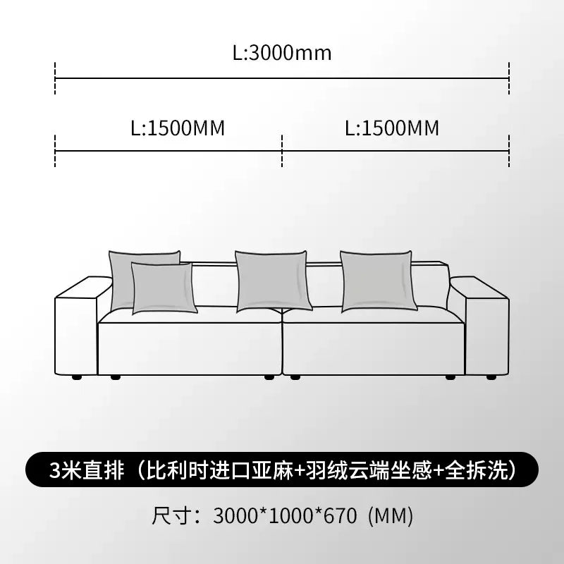 Lounge Double Living Room Sofas Floor Designer Cushion Elegant Sofa Comfortable Relax Divani Da Soggiorno House Accessories