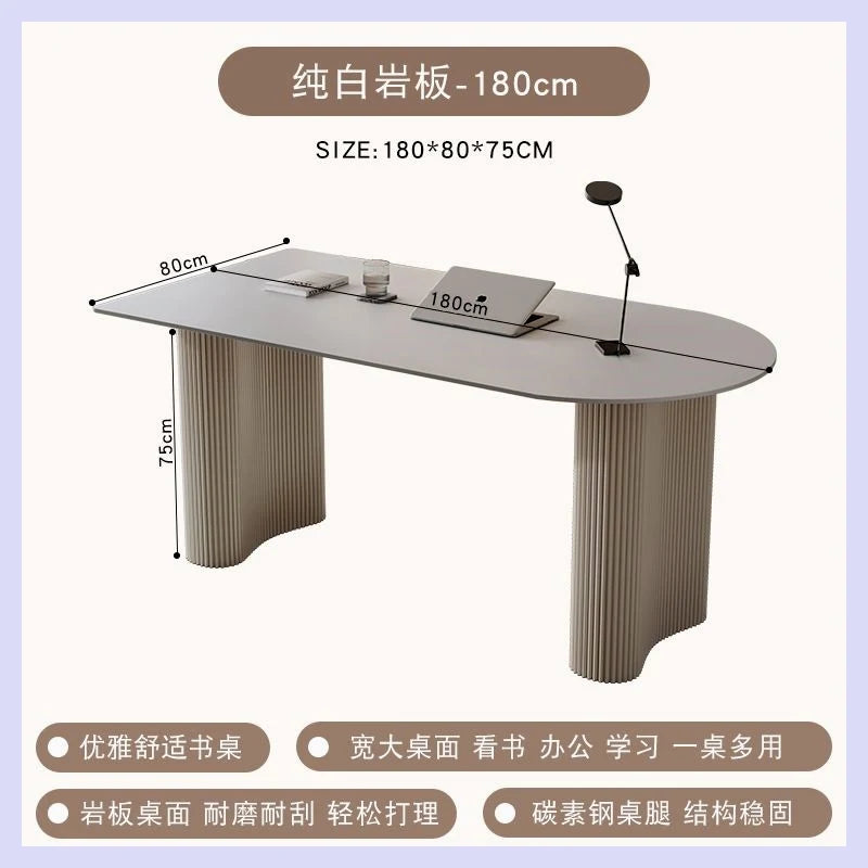 Modern Luxury Rock Slab Computer Desks Pliante Office Table Gaming Table Motion Study Room Desks Gaming Desk Computer Desk