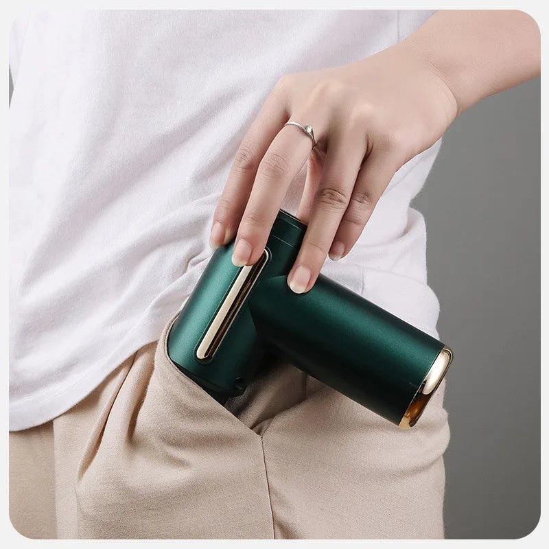 New Portable Fascia Gun Deep Tissue Massage Mini Lightweight and Adjustable Speed Massage Equipment Suitable for the Whole Body