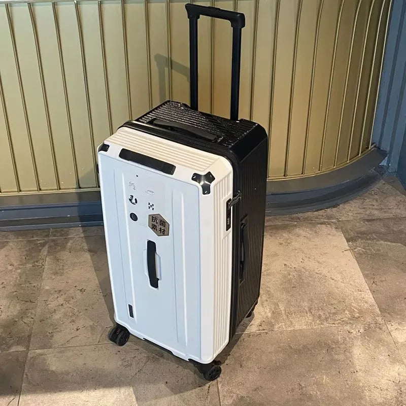 Japanese travel suitcase universal wheel password thickened trolley luggage 22/26/30 inch high value luggage for men and women