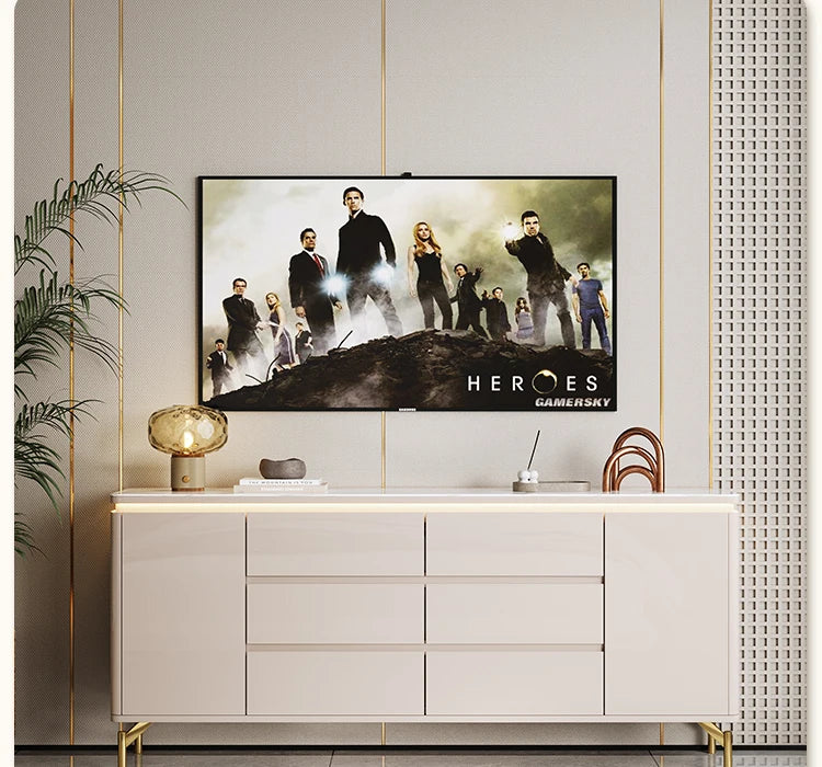 Simple Space Saving Cabinets Living Room Portable Storage Modern Trendy Display Cabinet Simple Luxury Vitrina Furniture