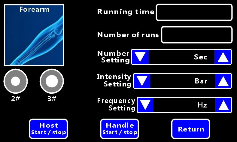 12Bar Shockwave Therapy Machine 6 Probes Extracorporeal Pneumatic Shock Waves Tennis Elbow ED Pain Relief Body Relax Massager