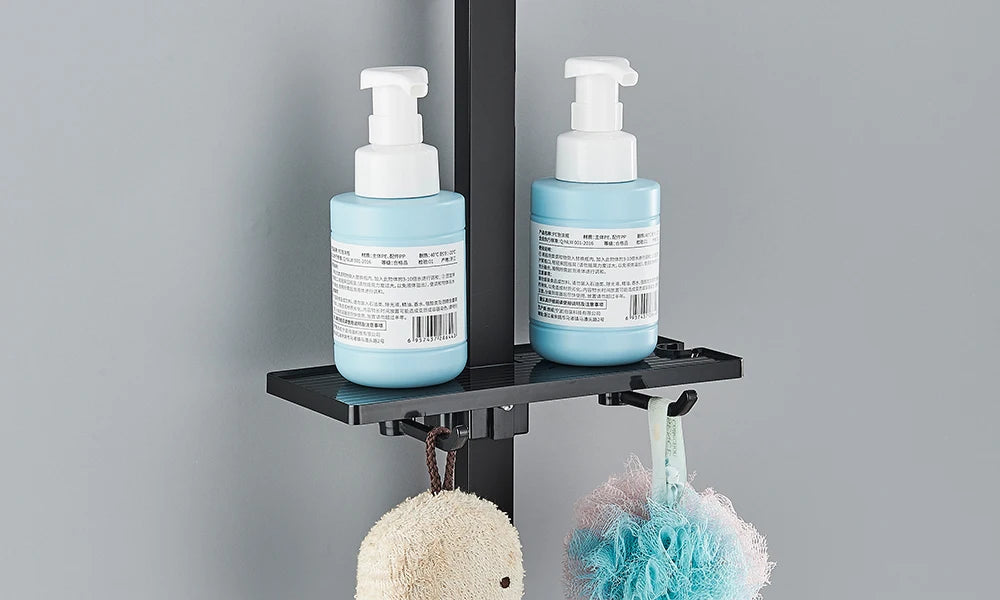 Black Gold Bathroom Shower System Brass Hot Cold Bathroom Faucets Set Accessories 10 Inch Stainless Steel Rain Shower Head