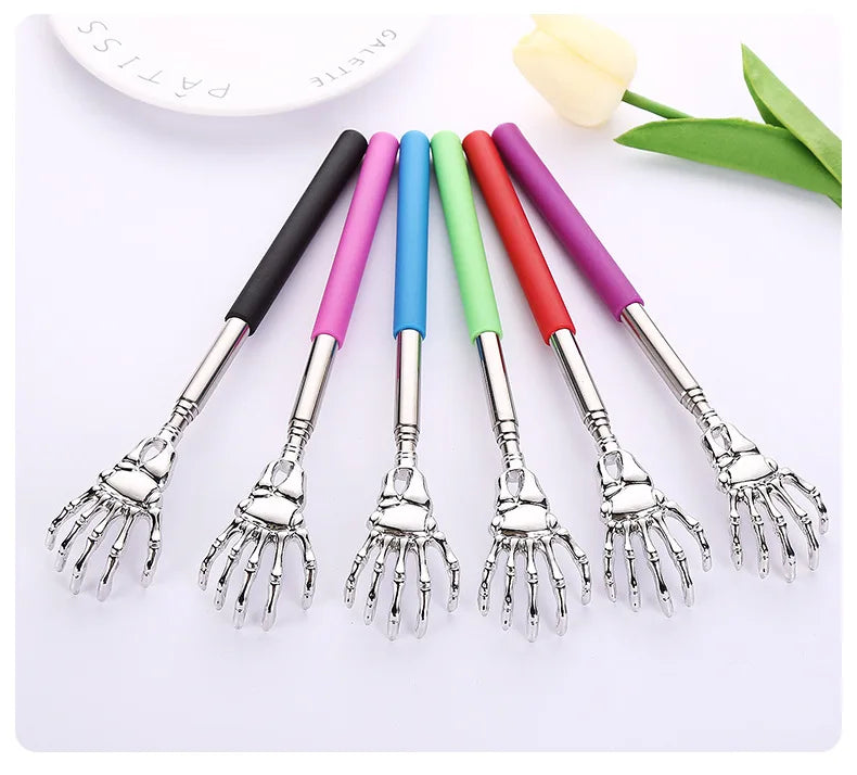 마사지기 Back Scratcher Telescopic Scratching Back Scratcher Massager Kit Scraper Extendable Telescoping Itch Health Products 괄사