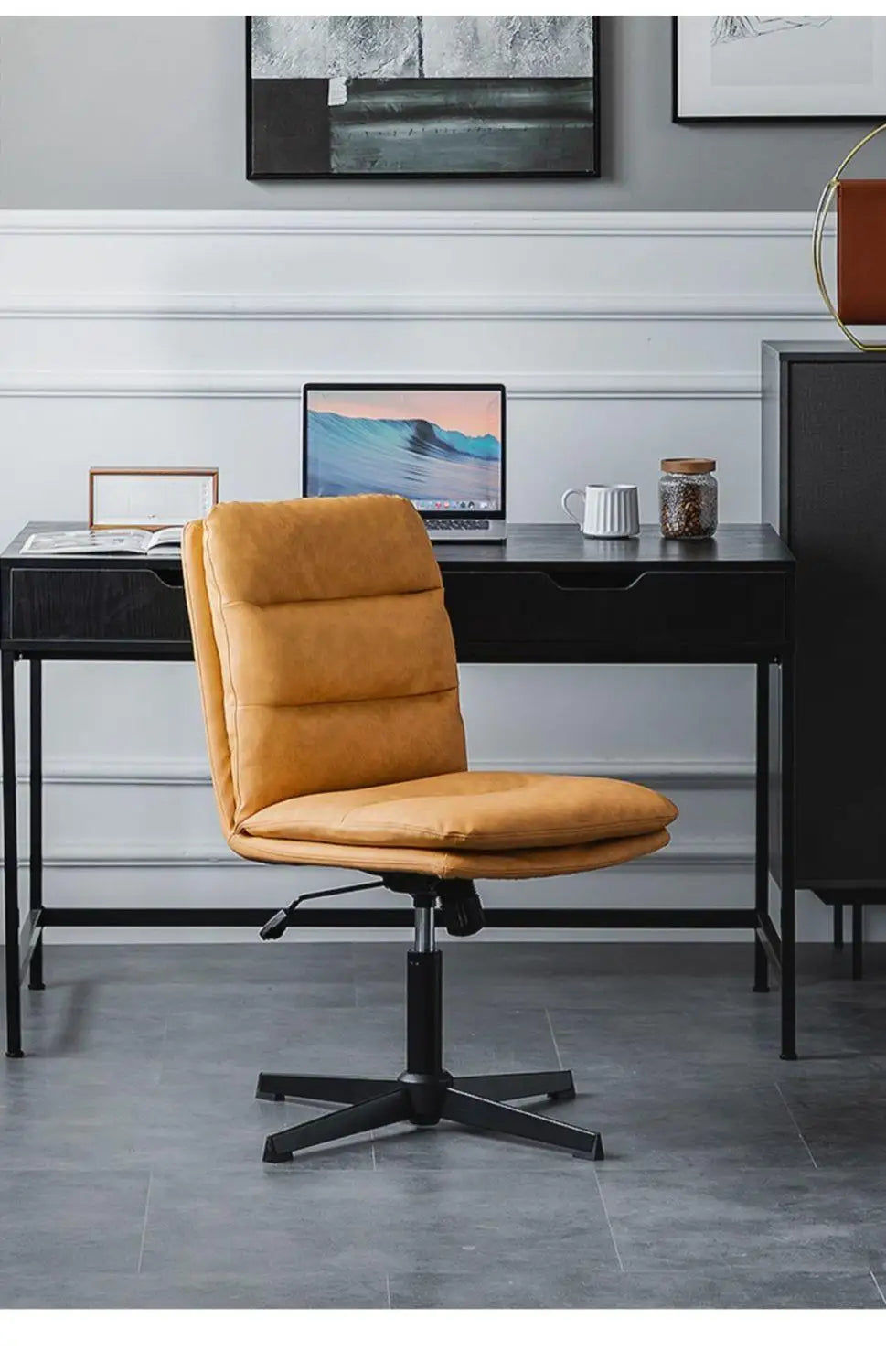 Designer Minimalist Ergonomic Comfortable Modern Aesthetics Italian Chair Office Chair Fashion Art Bureau Meuble Furniture