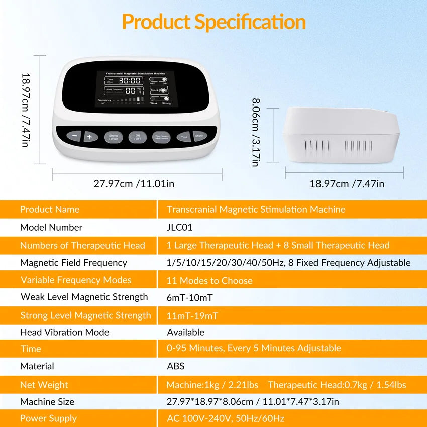 New Transcranial Magnetic Stimulation Parkinson's disease Insomnia Anxiety Depression Treatment Instrument Schizophrenia RTMS