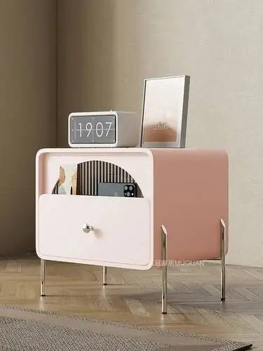 Modern Women Children Nightstands Storage Filing Design Table Nightstands Children Chevet Chambre Bedroom Furniture YN50CN