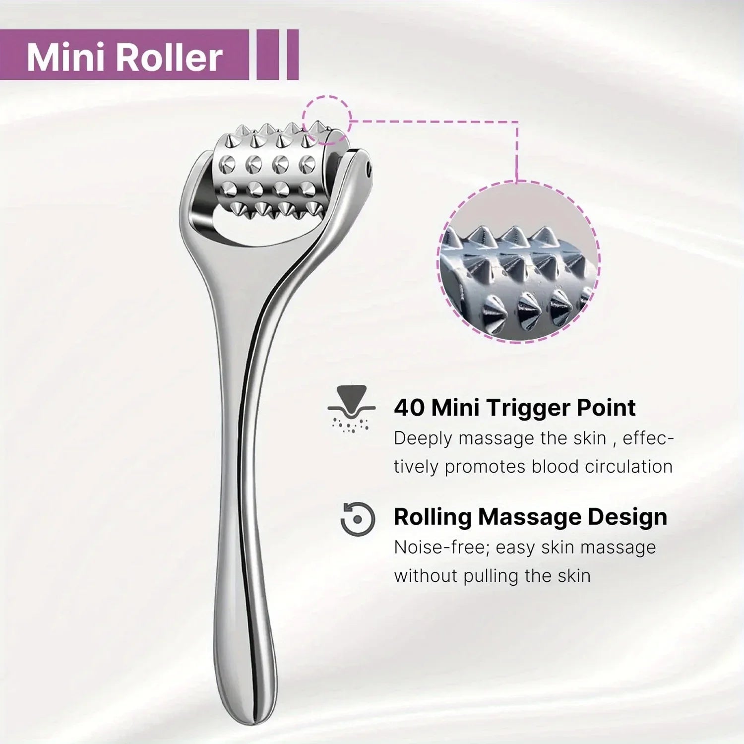 Newest Stainless Steel Full Body Roller Ice Roller Beauty Stick Face Eye Massager Face Firming Lifting Tightening Massage Tools