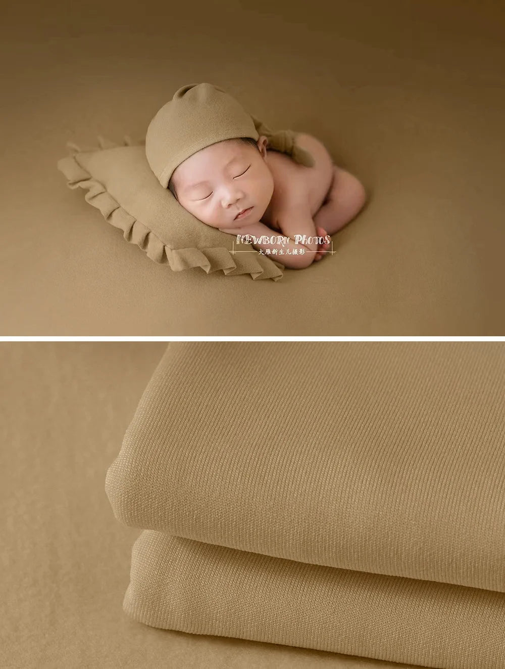 Newborn Photography Props Soft Wrap Blanket Backdrop Stretchable Fabrics for Baby Posing Studio Shooting Photo Accessories