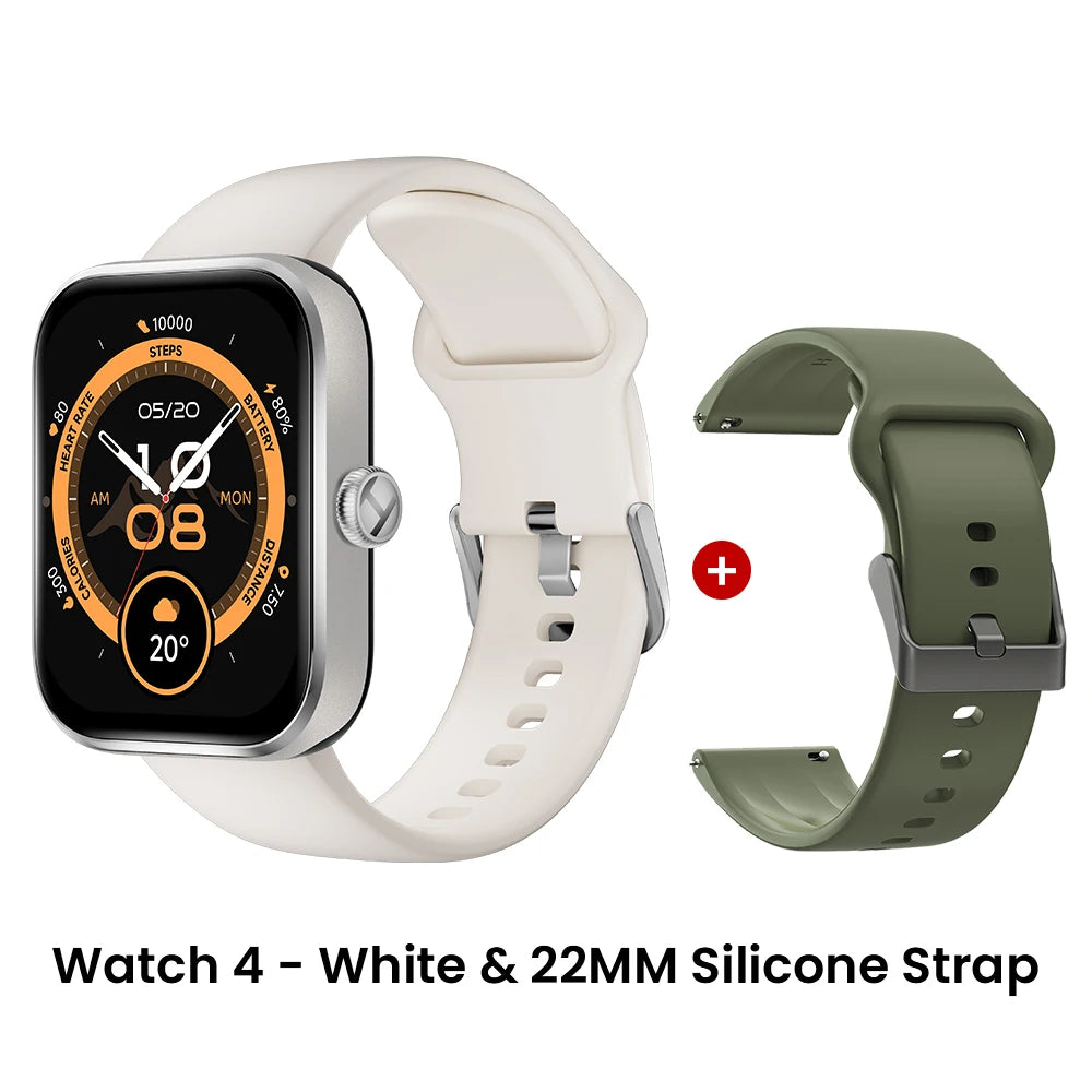 HAYLOU Watch 4 GPS Smartwatch 1.93'' HD Display Bluetooth Phone Call Health Monitoring IP68 Waterproof Smart Sport Watch